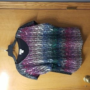 Copy cats sequence blouse size Large